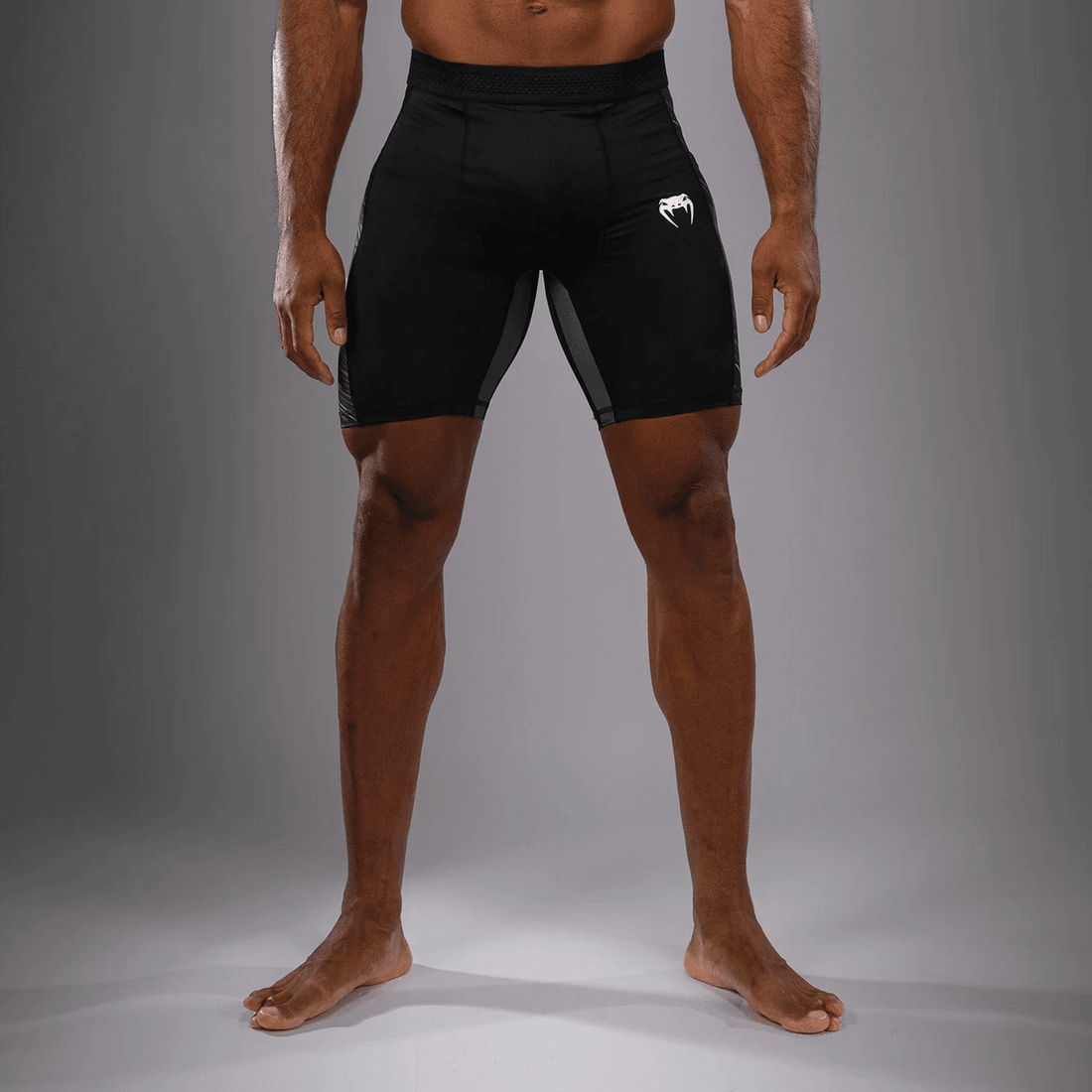 Venum Rapid Vale Tudo Shorts - Black/Storm Grey