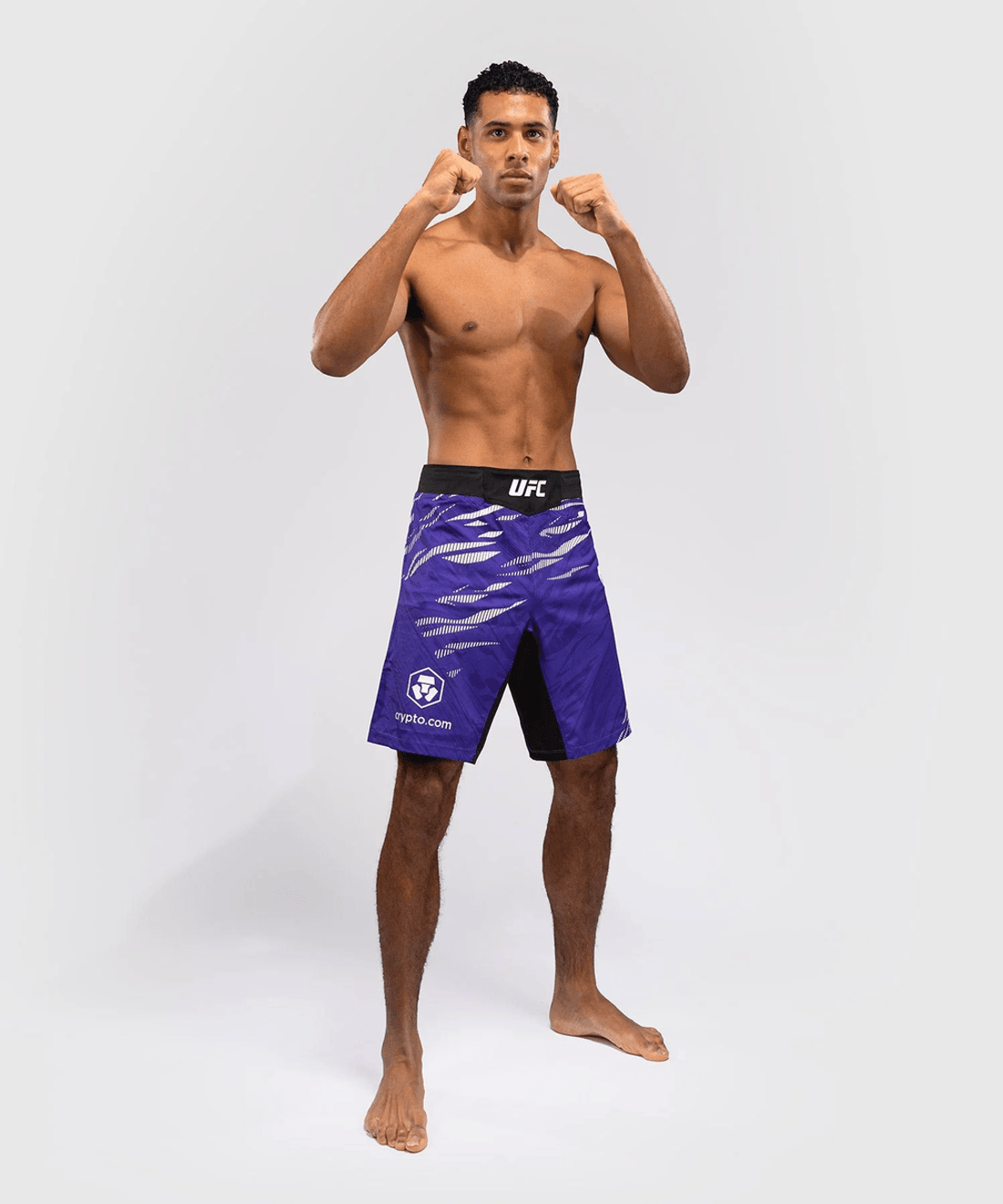 UFC Fusion by Venum Authentic Fight Night Men’s Fight Short - Long Fit- Purple