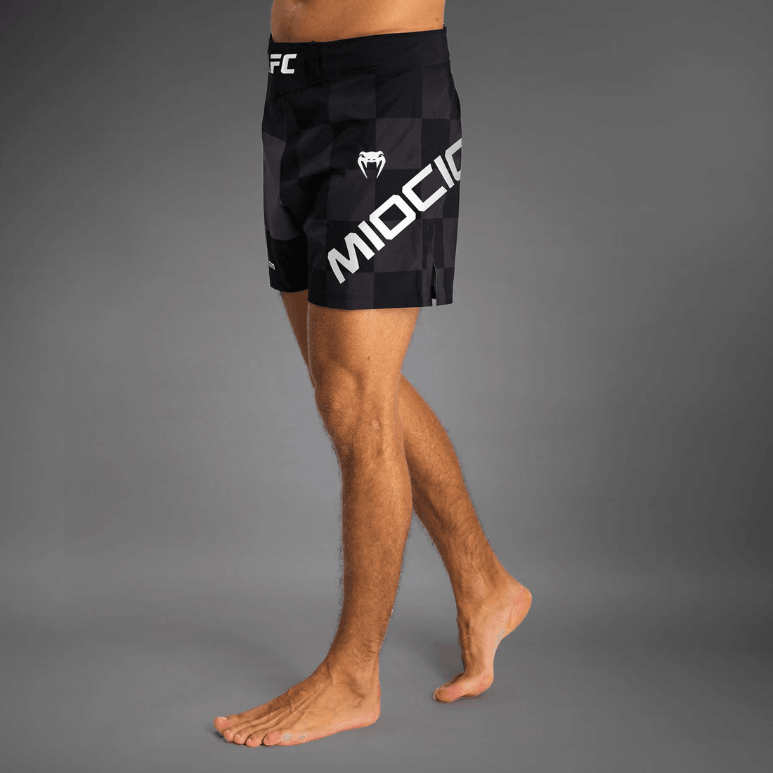 Men's UFC Unrivaled by Venum Black Stipe Miocic Short Fit Fight Short