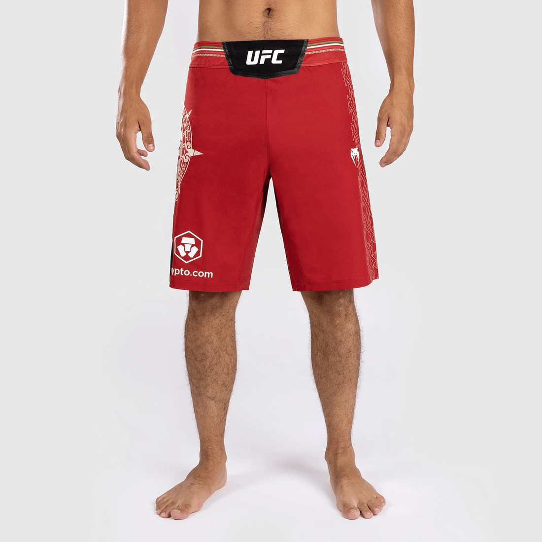 Noche UFC By Venum Authentic Fight Night Men’s Fight Short - Long Fit - Red