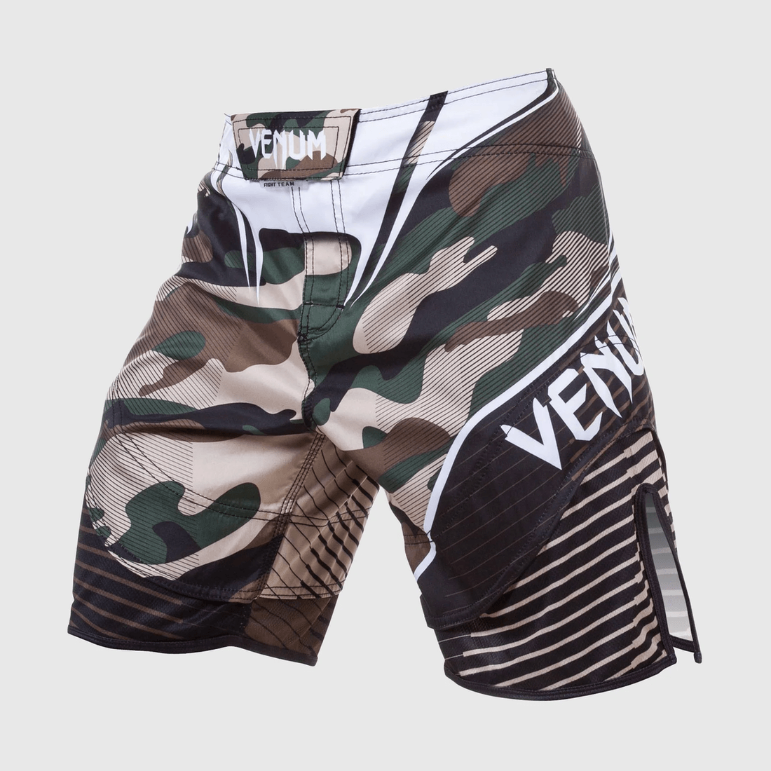 Venum Camo Hero Fightshorts - Green/Brown
