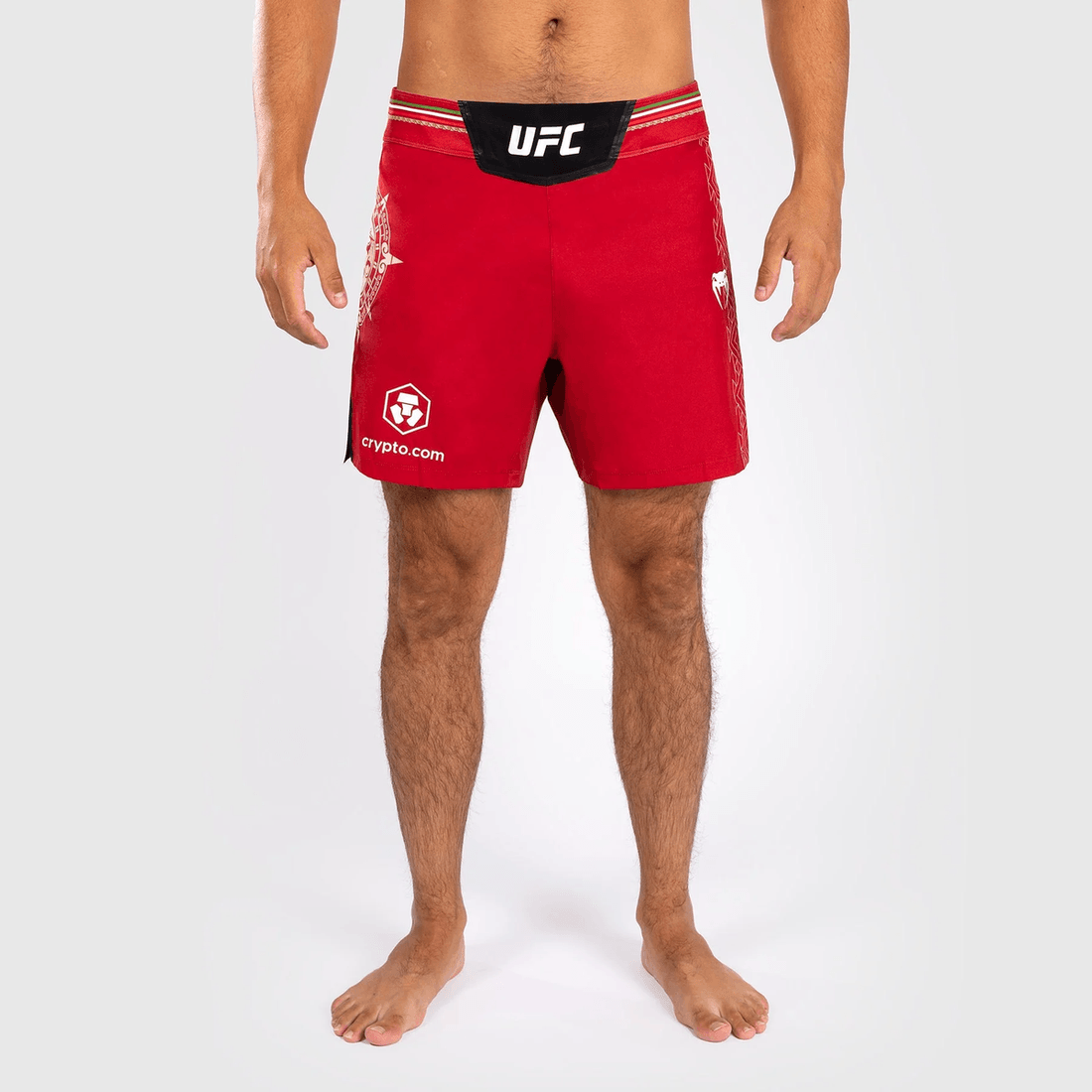 Noche UFC by Venum Authentic Fight Night Men’s Fight Short - Short Fit - Red