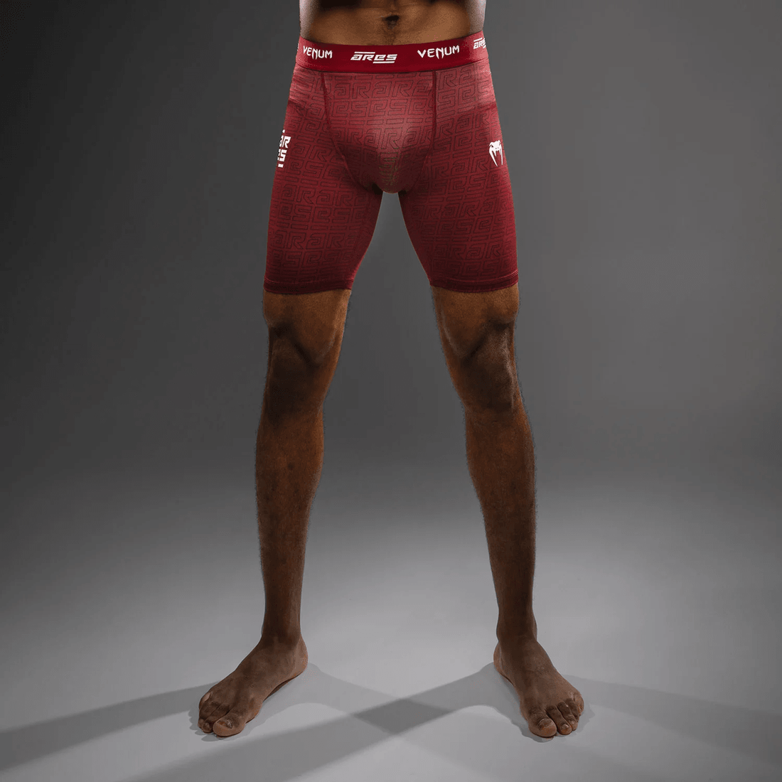 Venum x Ares Men’s Vale Tudo Shorts - Burgundy