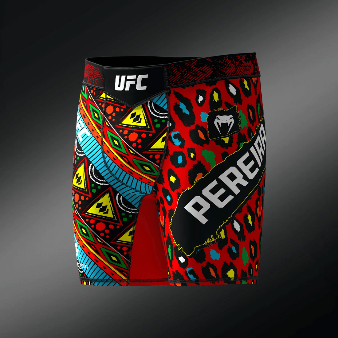 Men’s UFC Unrivaled by Red Venum Alex Pereira Second Edition Vale Tudo Short