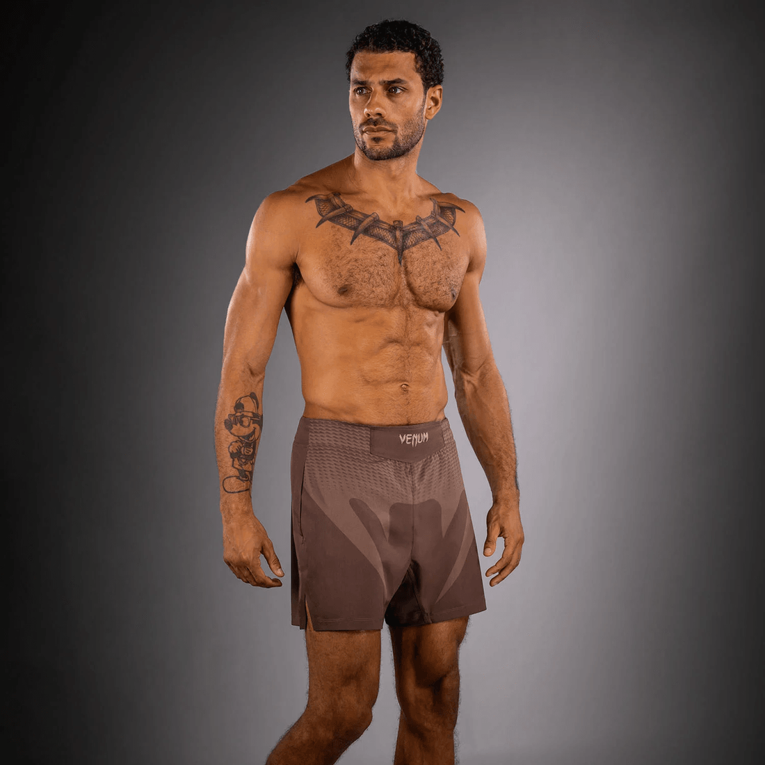 Venum No Gi Fightshorts - Chocolate Brown