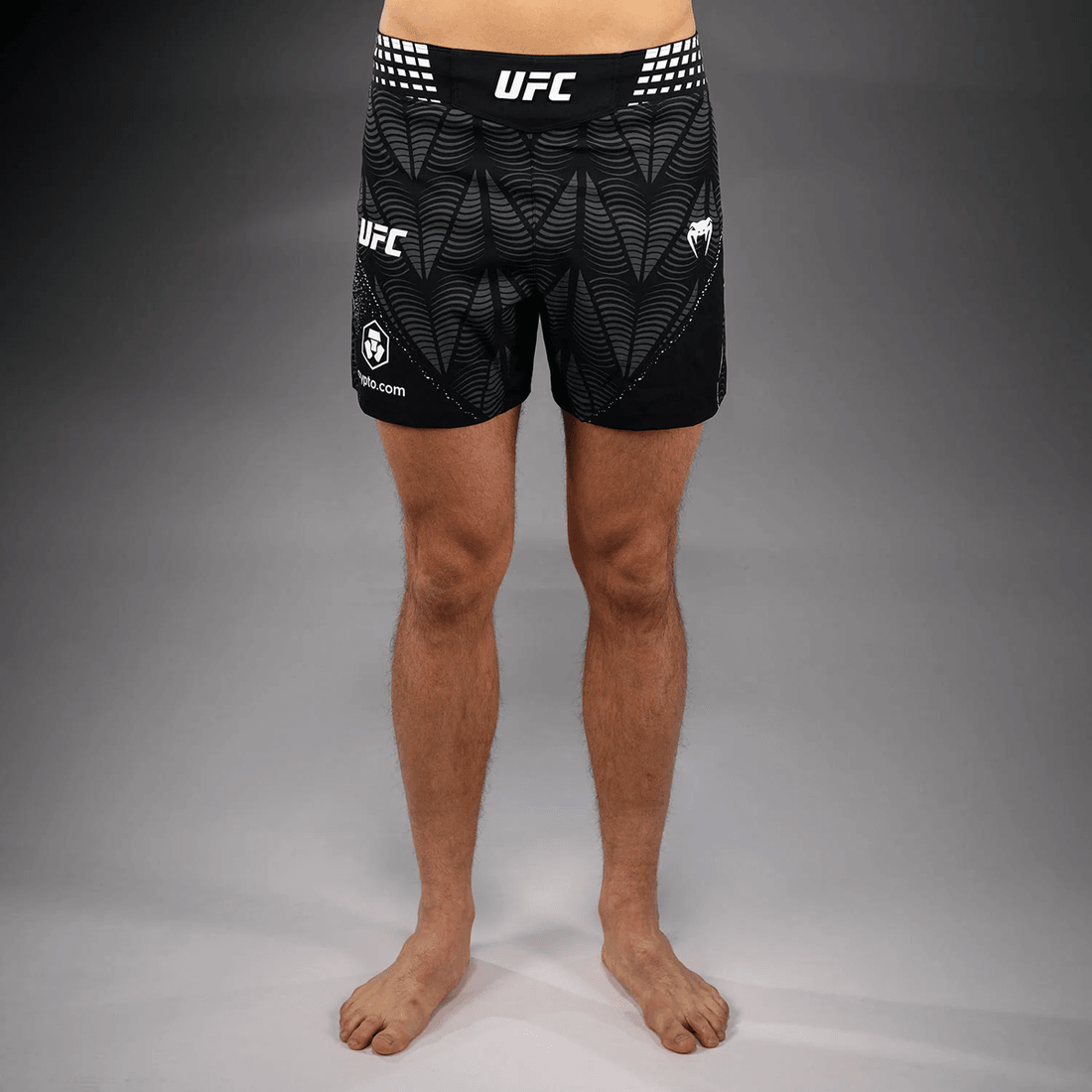 Men's UFC Zenith by Venum Black Authentic Fight Night Short Fit Fight Short