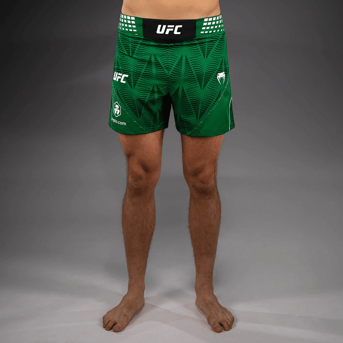 Men's UFC Zenith by Venum Green Authentic Fight Night Short Fit Fight Short