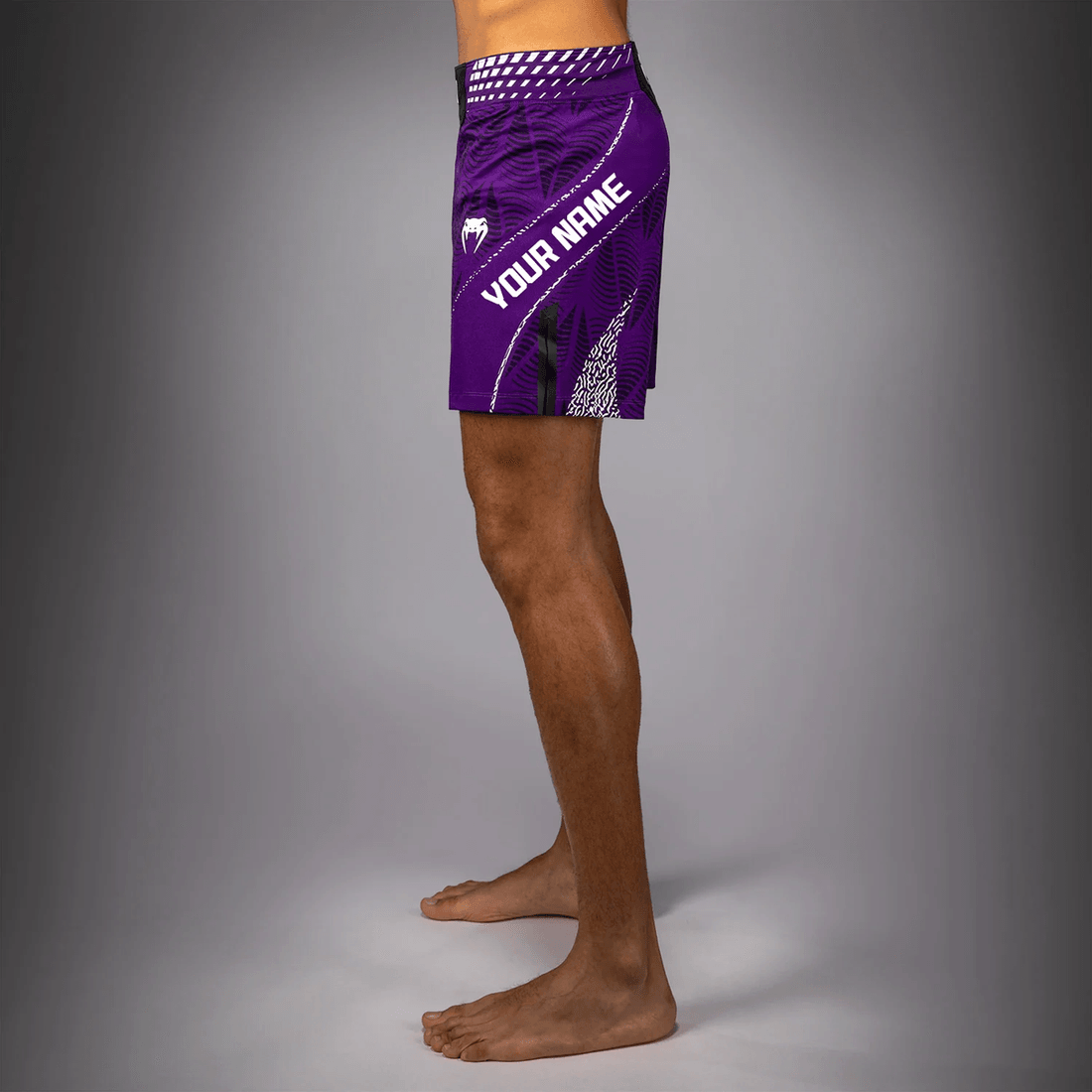 Men's UFC Zenith by Venum Purple Authentic Fight Night Short Fit Fight Short Personalized