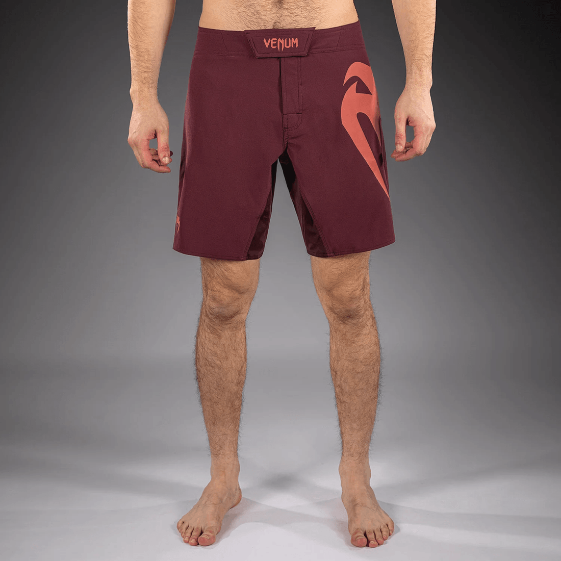 Venum Light 5.0 Fightshorts - Dark Brown/Terracota