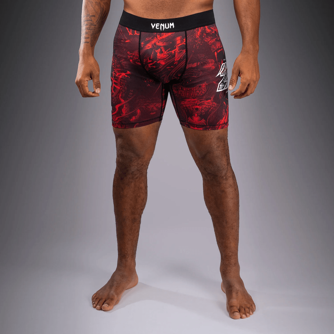 Venum 20th Anniversary Vale Tudo Shorts - Black/Red