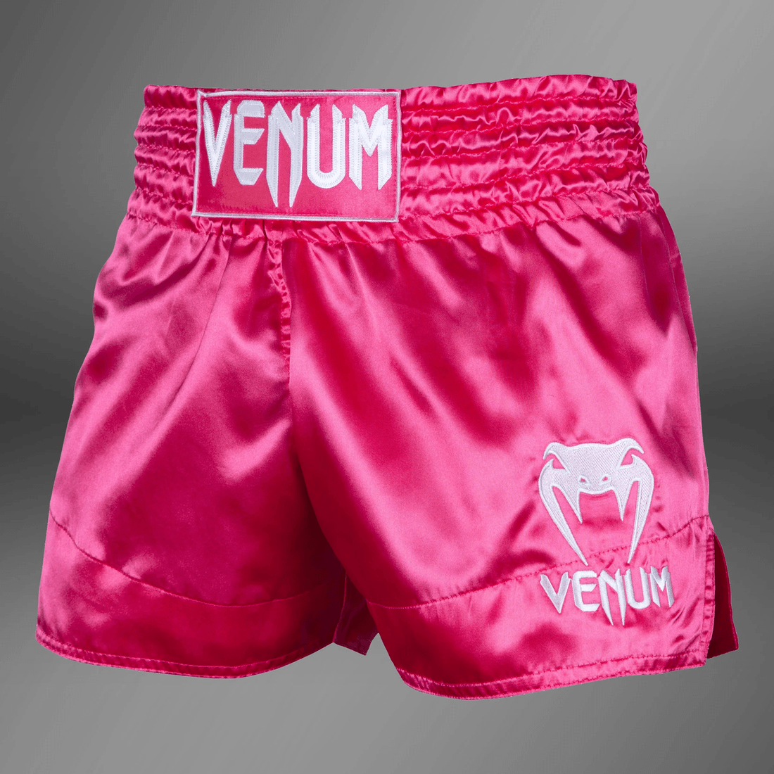 Venum Classic Muay Thai Short - Pink/White