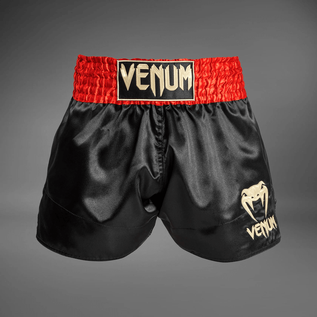 Venum Classic Muay Thaï Short Red/Black/Gold