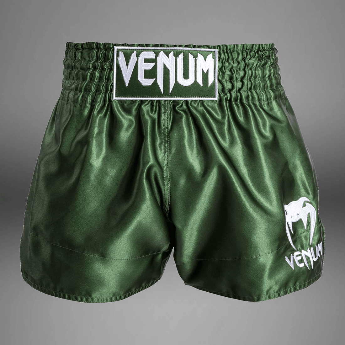 Venum Classic Muay Thaï Short Khaki/White