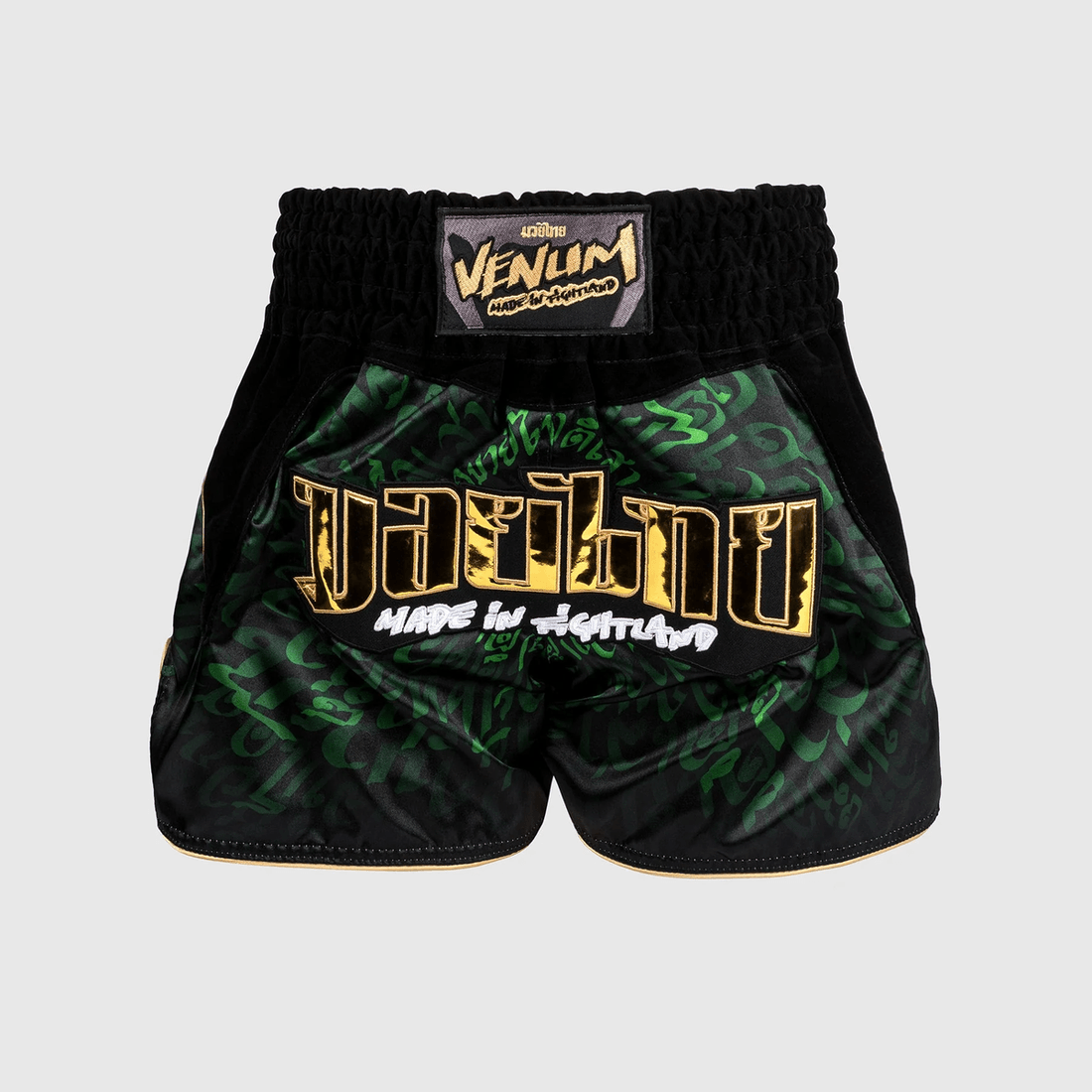 Venum Attack Muay Thaï Short - Black/Green