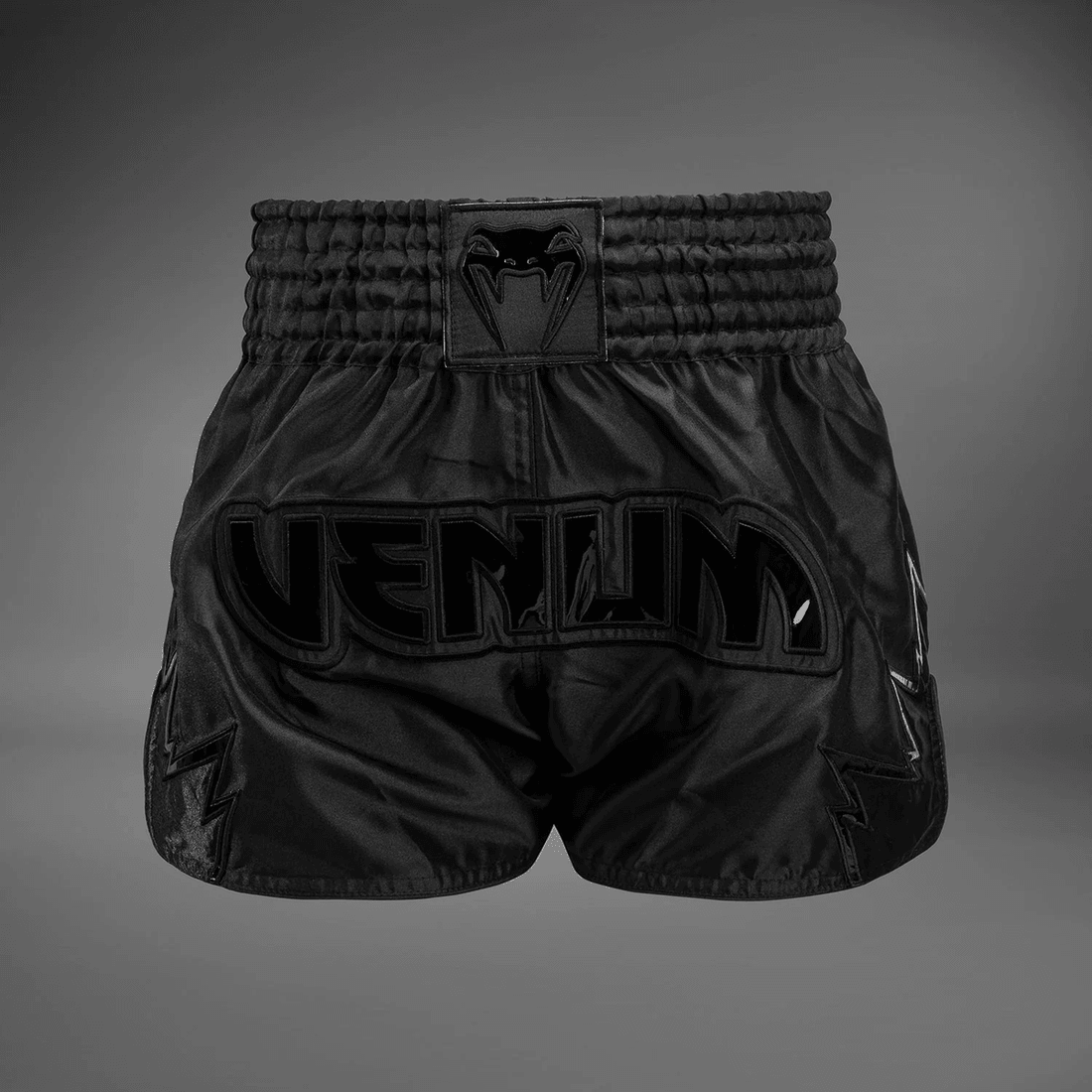 Venum Inferno Muay Thai Shorts - Black/Black