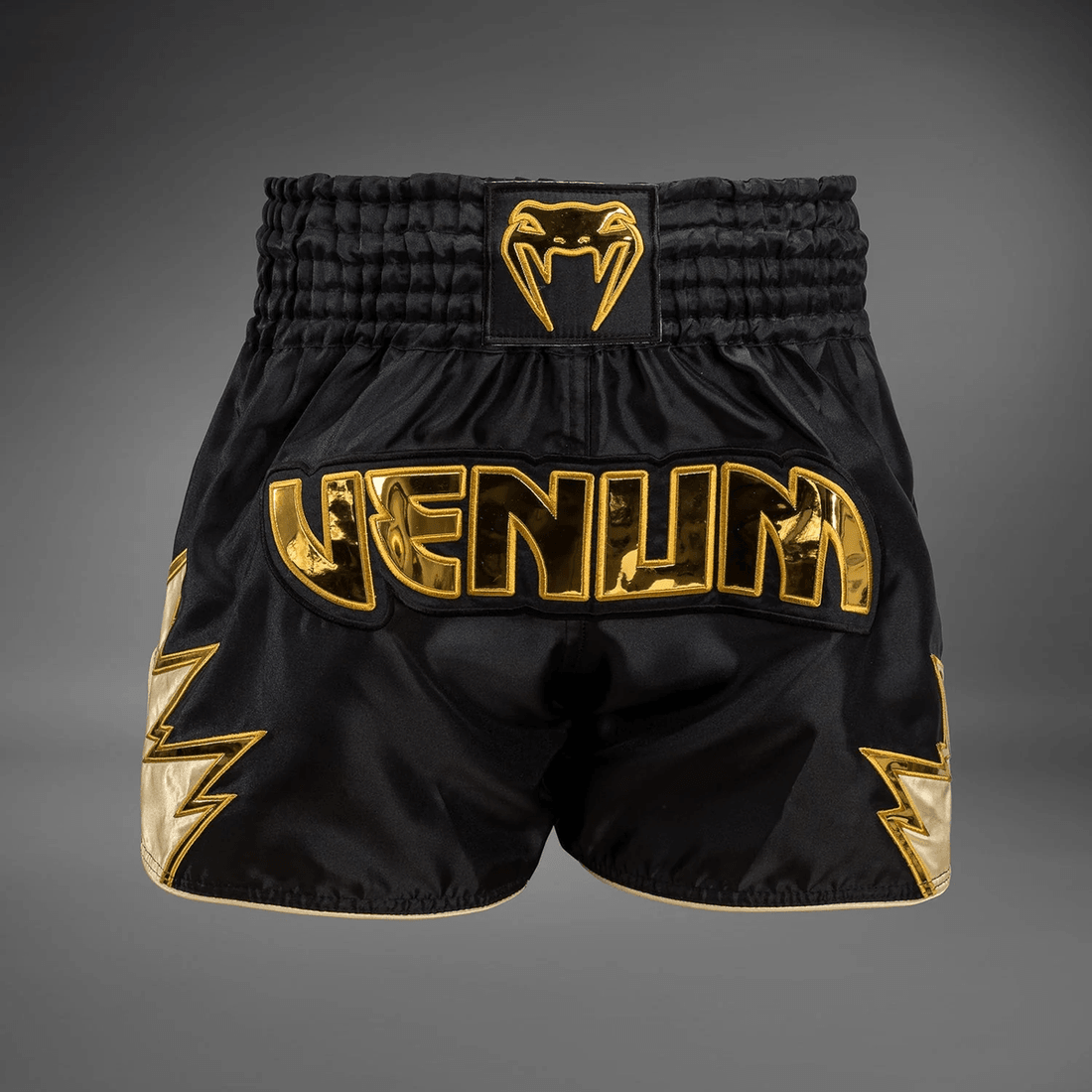 Venum Inferno Muay Thai Shorts - Black/Gold