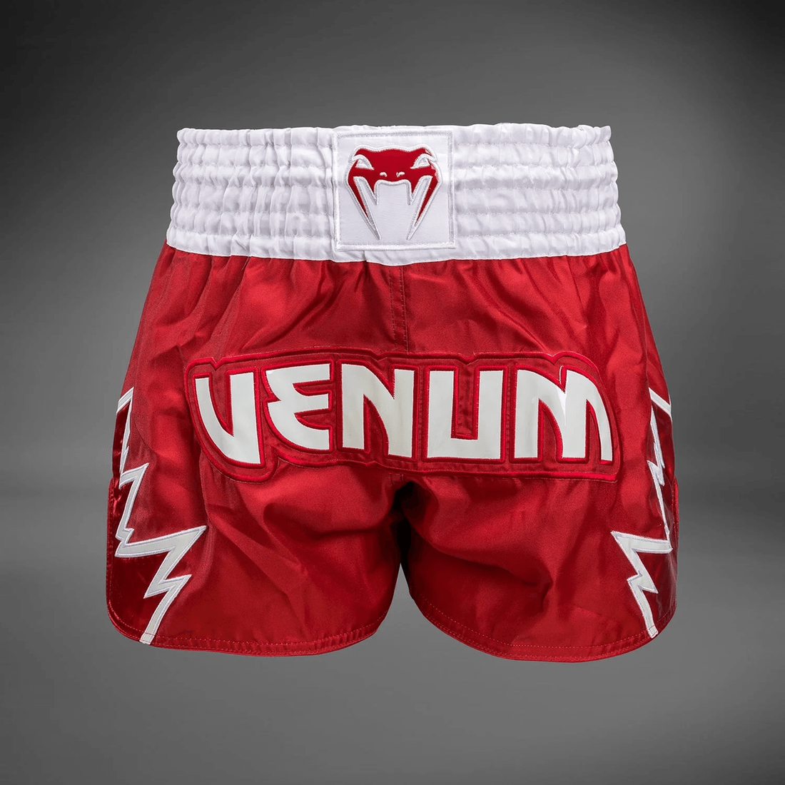 Venum Inferno Muay Thai Shorts - Red/White