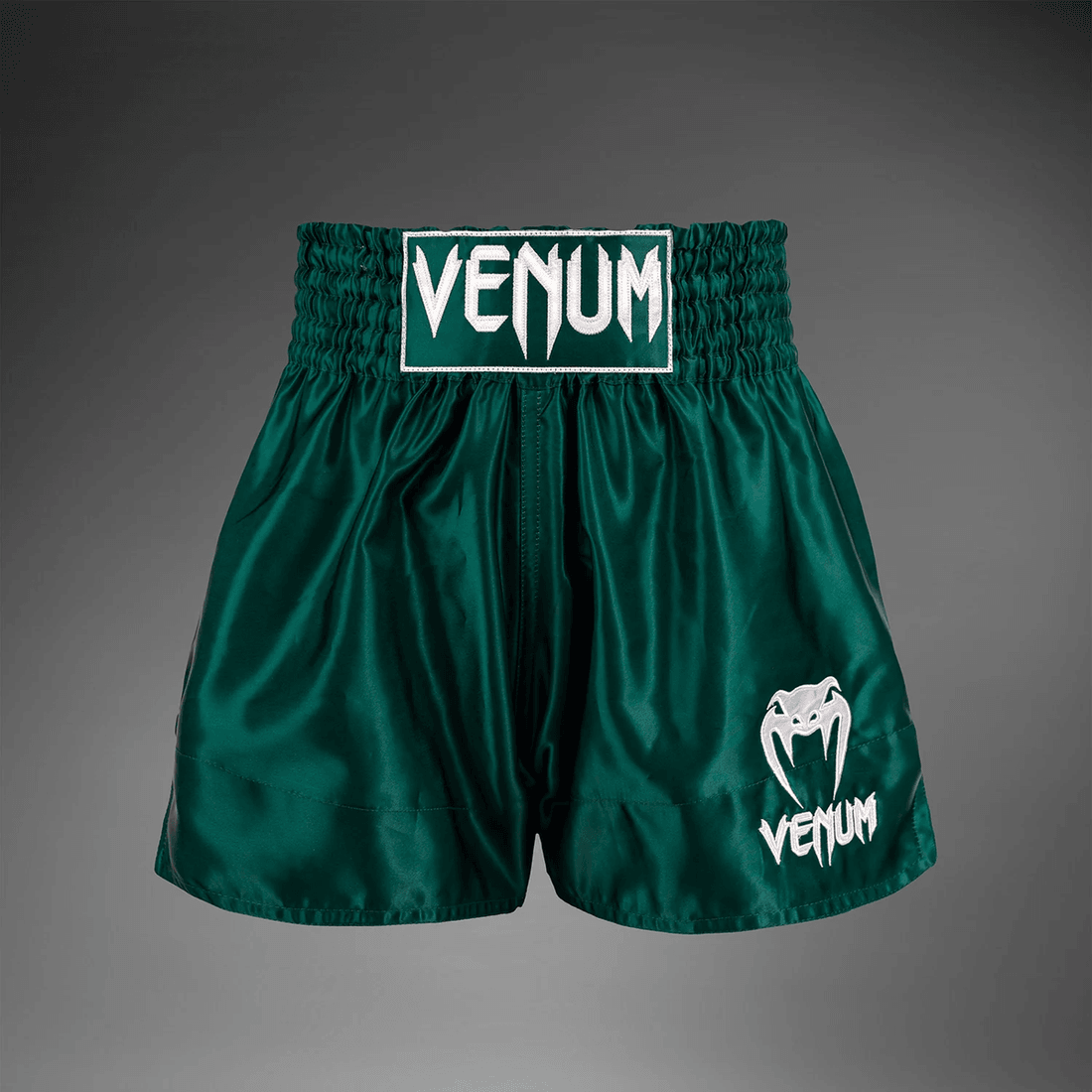 Venum Classic Muay Thai Shorts - Forest Green
