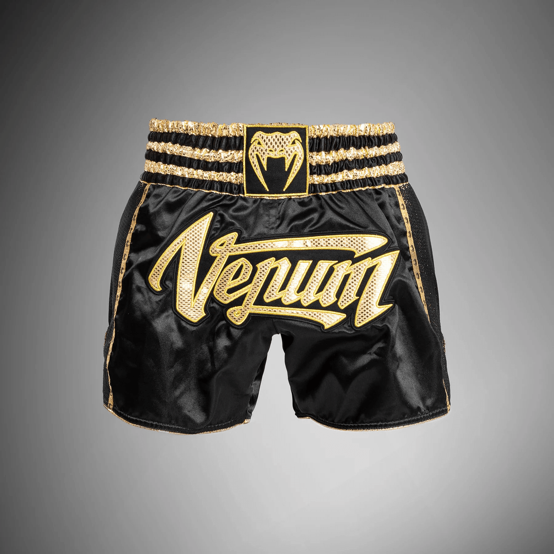 Venum Absolute 2.0 Muay Thai Shorts - Black/Gold