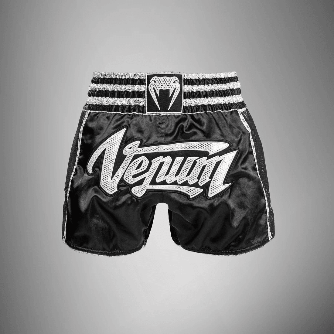 Venum Absolute 2.0 Muay Thai Shorts - Black/Silver
