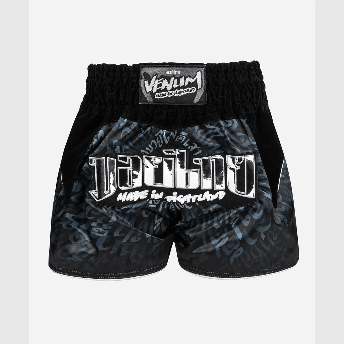 Venum Attack Muay Thaï Short - Black/Silver
