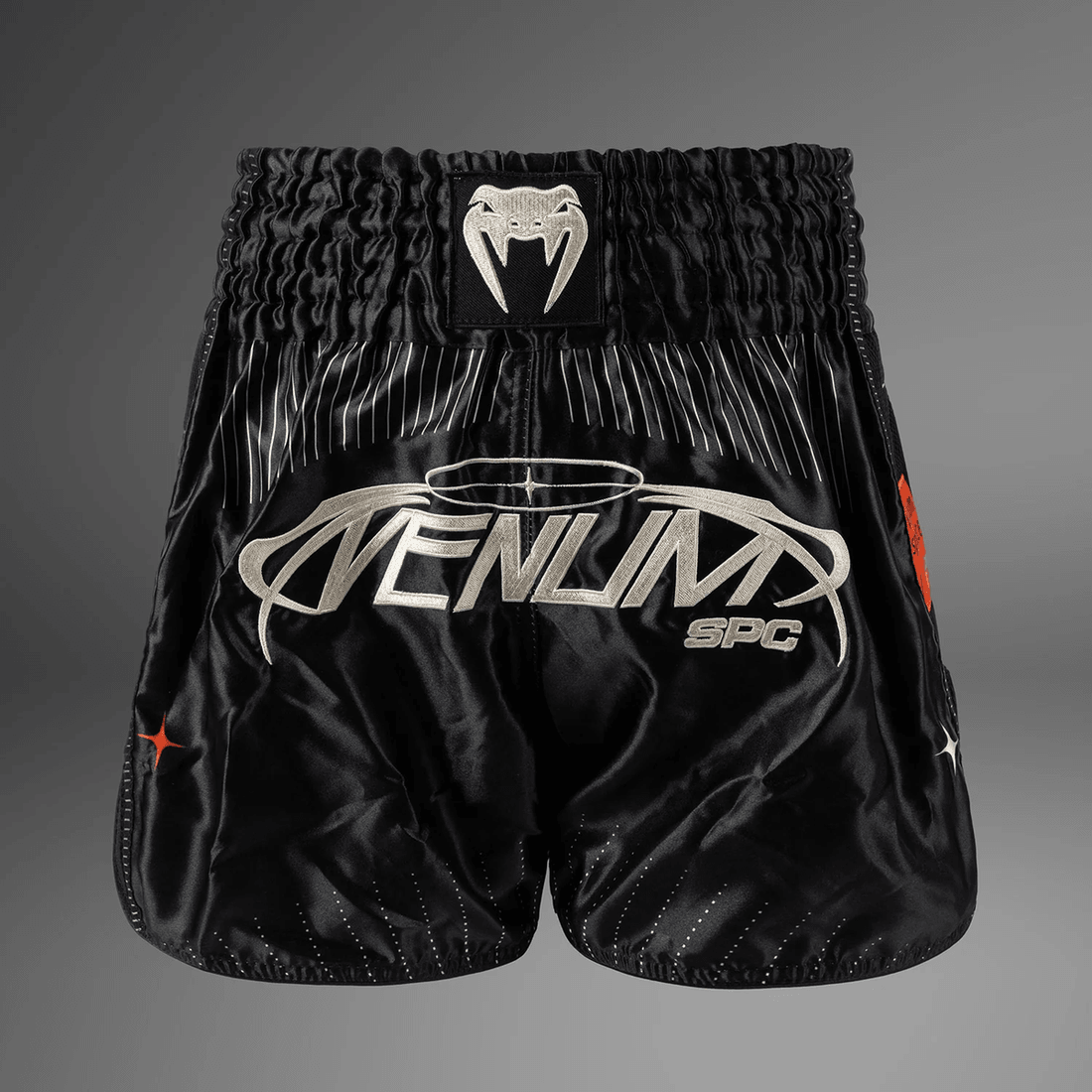 Venum Eclipse Muay Thai Shorts - Black/Ivory