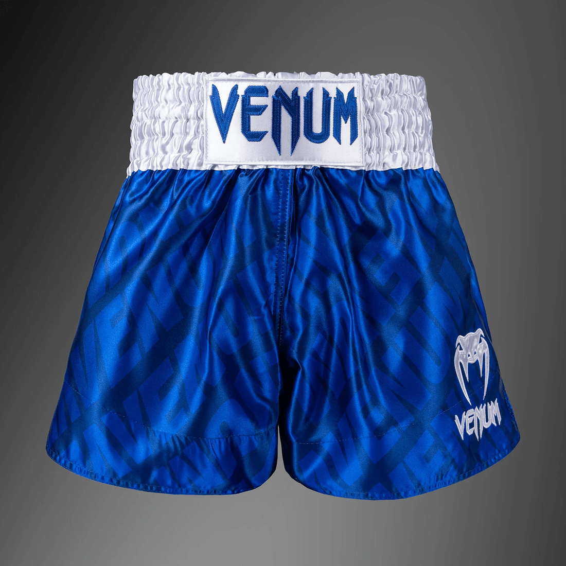 Venum Contender XT Muay Thai Shorts – Royal Blue/White