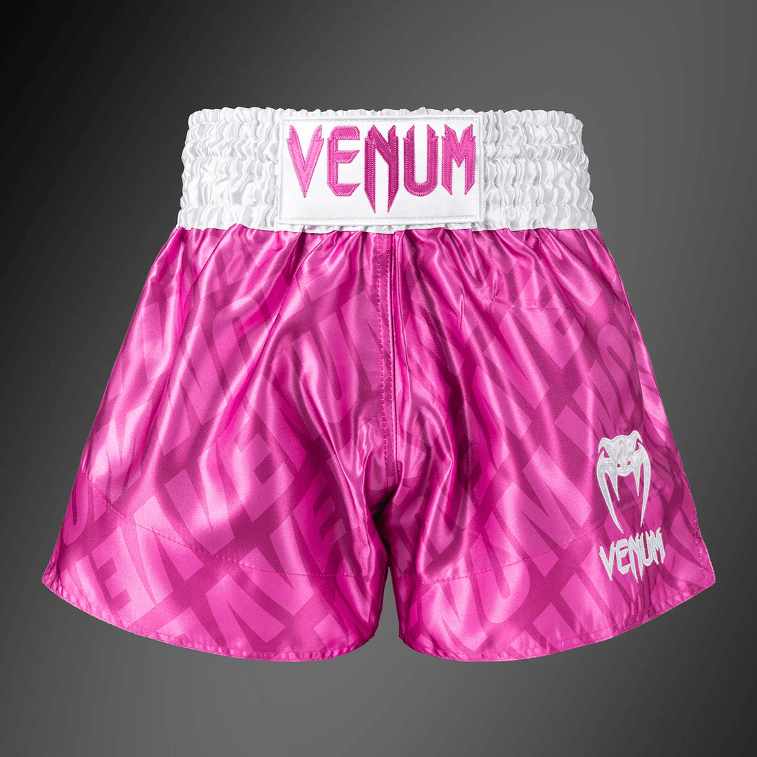 Venum Contender XT Muay Thai Shorts - Candy Pink/ White