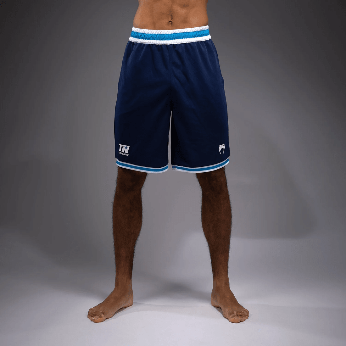 Venum x Top Rank Original Men's Basketball Shorts - Navy Blue