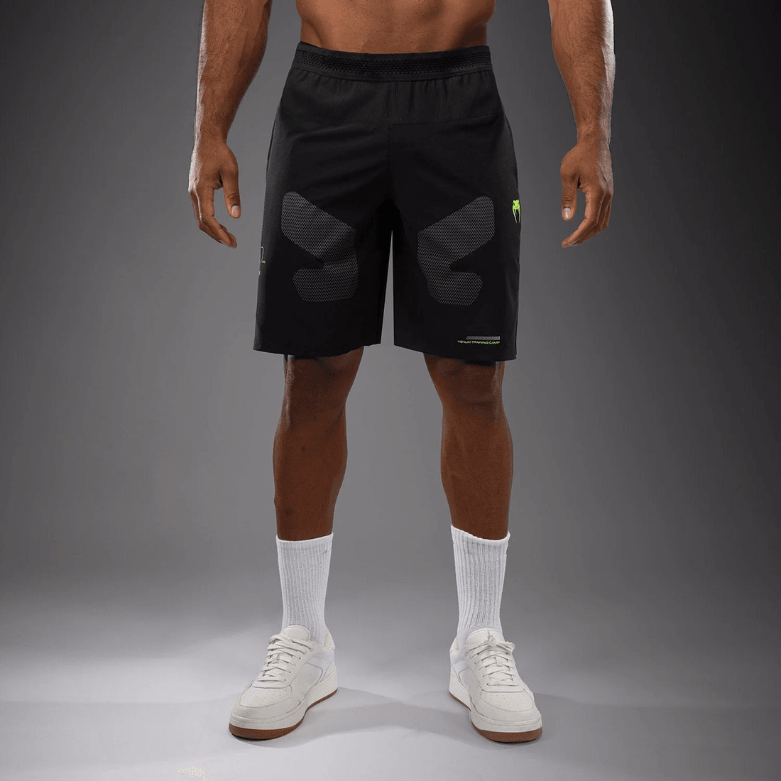 Venum Training Camp 4.0 Training Short - Black/Neon Green