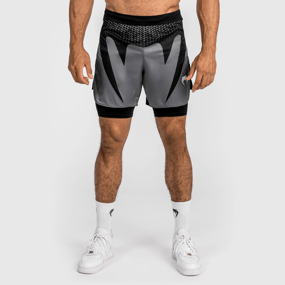 Venum Attack Men's Fight Shorts - Black