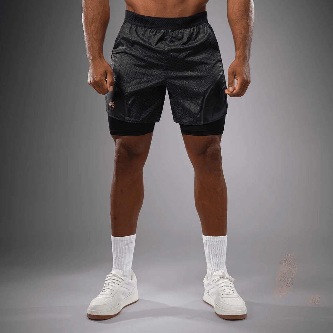 Venum x Assassin's Creed Shadows Training Short - Black/Gold