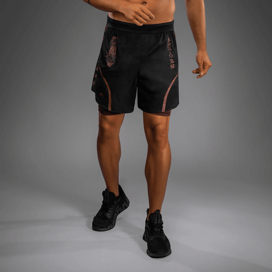 Venum x Assassin’s Creed Shadows Men’s Training Shorts - Burgundy/Black