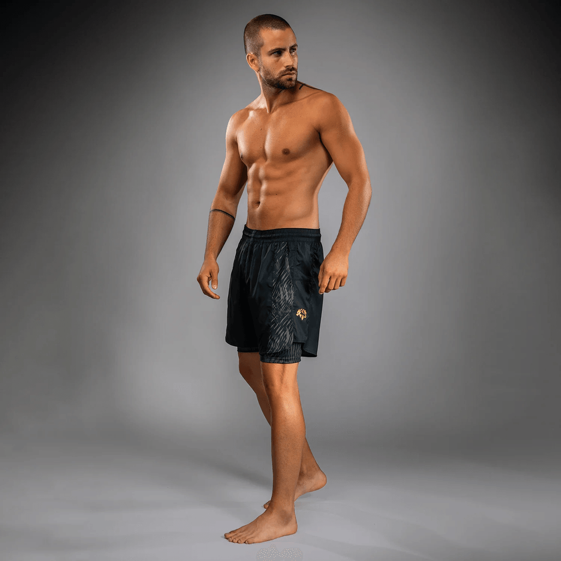 Venum x Chimaev Training Shorts - Black/Grey