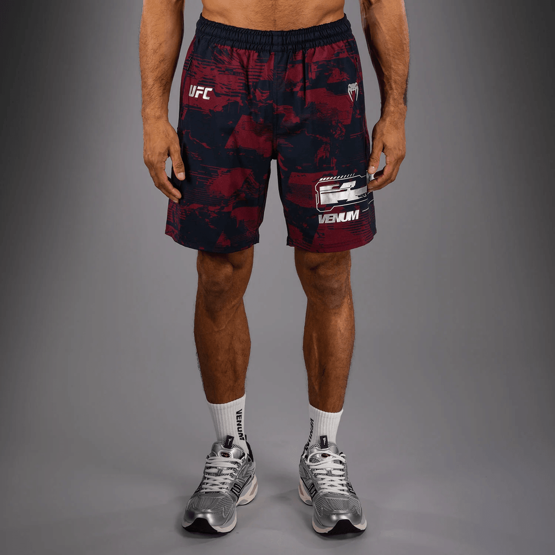 Men’s UFC Zenith by Venum Burgundy Authentic Fight Week Performance Short