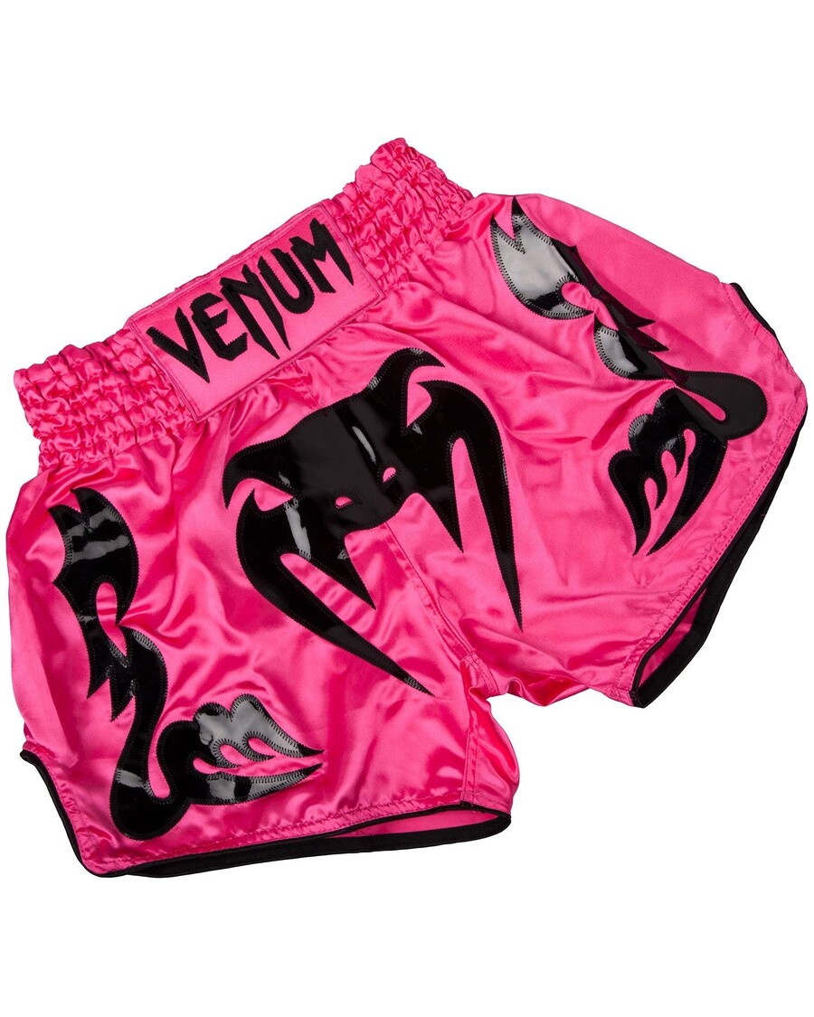 Venum Bangkok Inferno Muay-Thai-Shorts – Rosa/schwarz