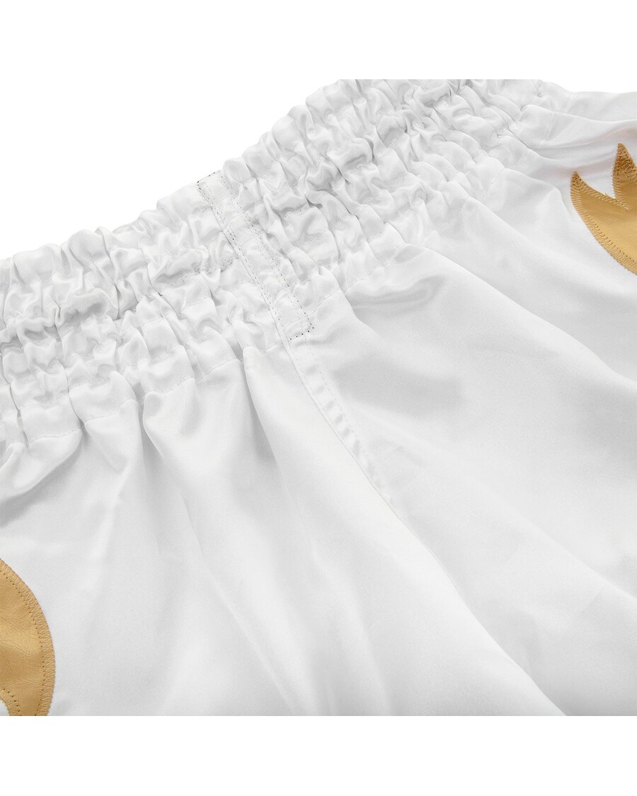 Pantaloncini Venum Bangkok Inferno Muay Thai - Bianco/oro