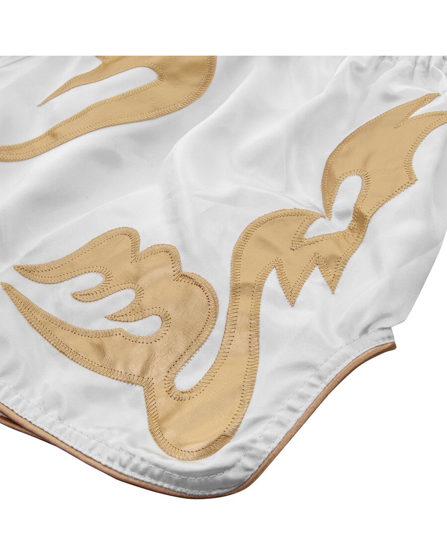 Pantaloncini Venum Bangkok Inferno Muay Thai - Bianco/oro