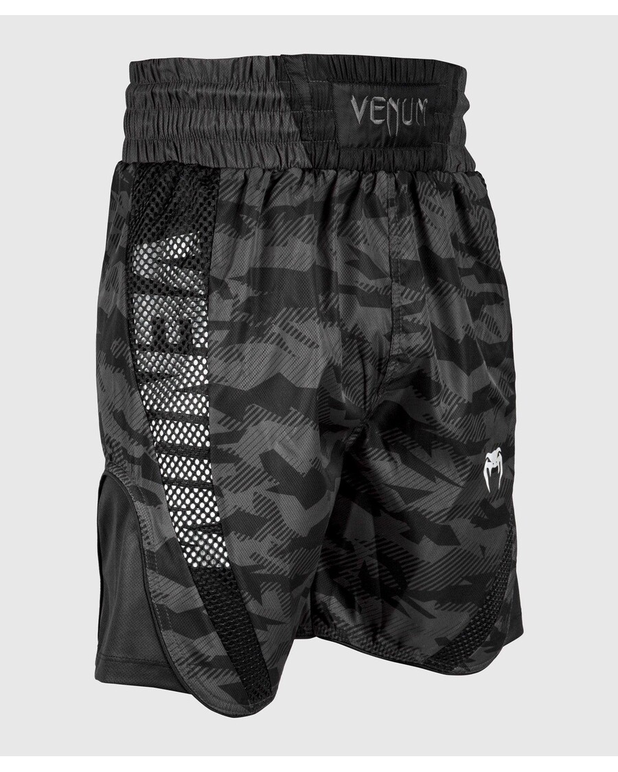 Pantaloncini Da Boxe Venum Elite - Mimetico Urbano/nero