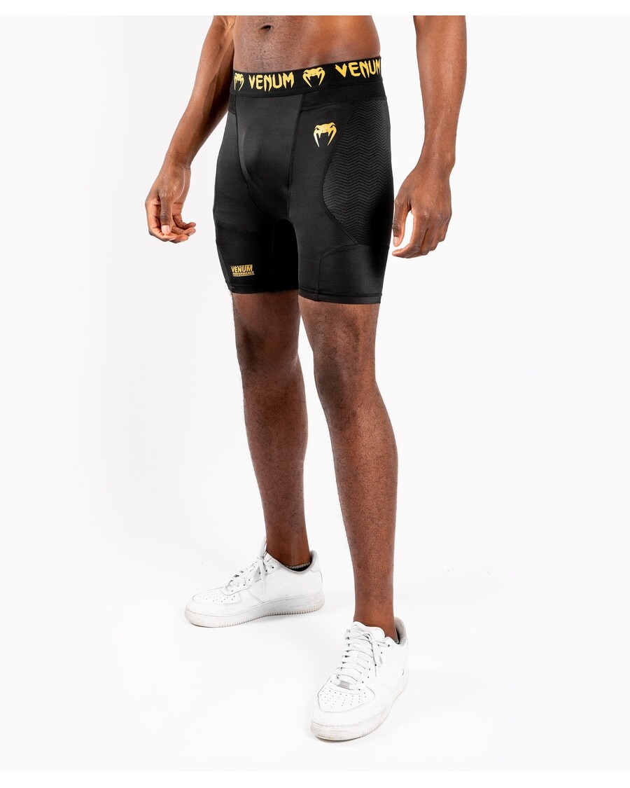компресионни шорти Venum G-fit - черно/златно