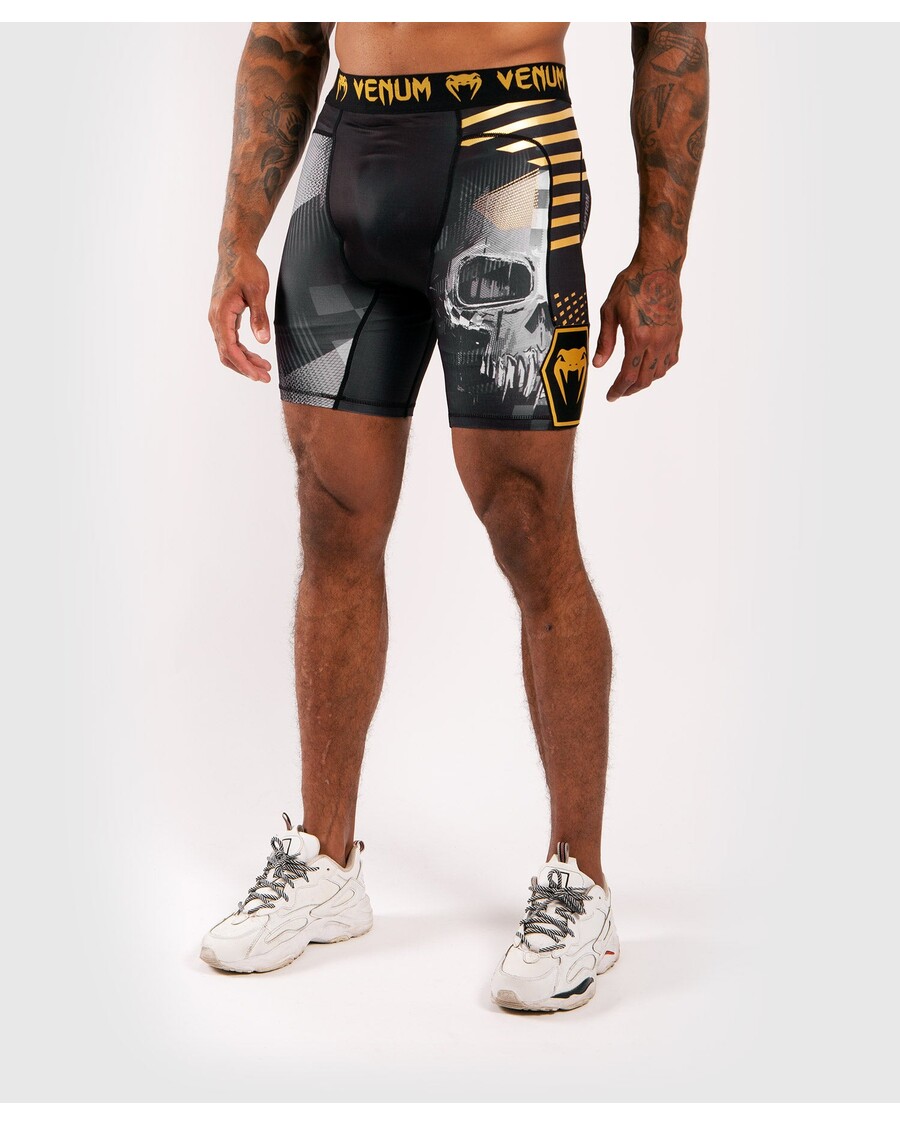 Venum Skull Kompressionsshorts – Schwarz