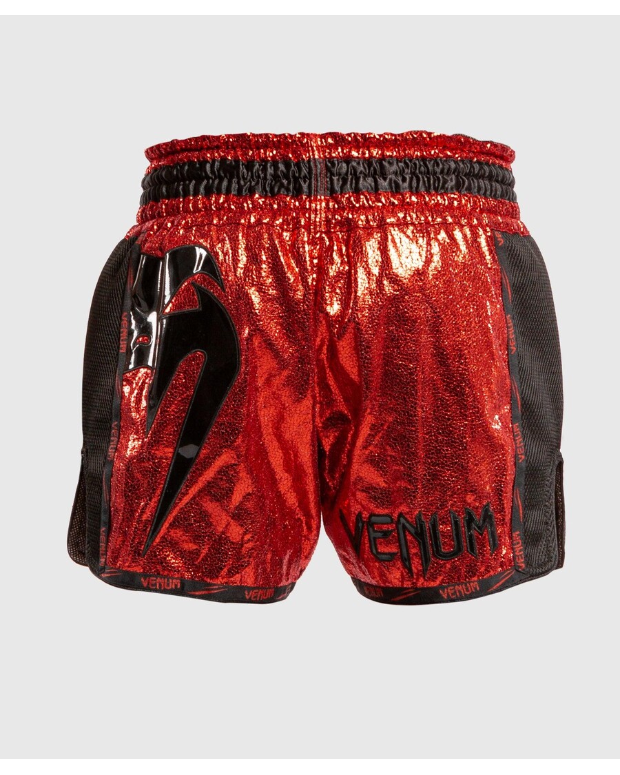 Venum Giant Foil Muay Thai Shorts - Red/Black