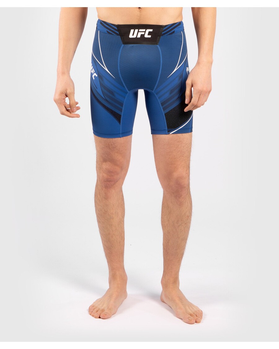 UFC Venum Authentic Fight Night Vale Tudo Shorts Für Herren – Kurze Passform – Blau