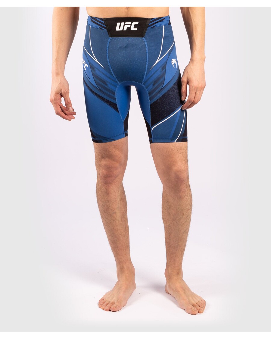 UFC Venum Authentic Fight Night Herren Vale Tudo Shorts – Lange Passform – Blau
