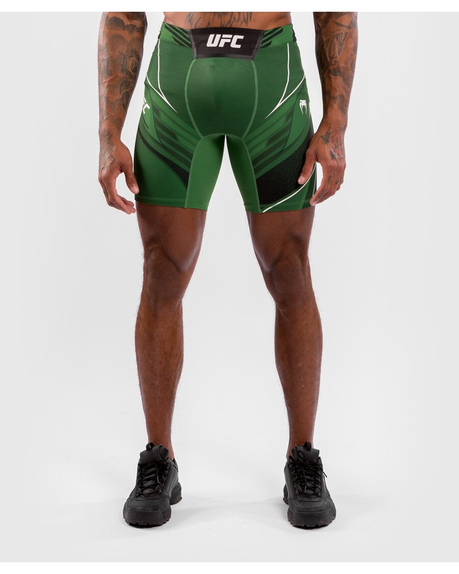 UFC Venum Authentic Fight Night Herren Vale Tudo Shorts – Lange Passform – Grün