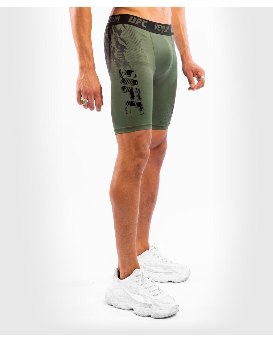 Pantaloni Scurți Ufc Venum Authentic Fight Week Performanță Pentru Bărbați Vale Tudo - Kaki