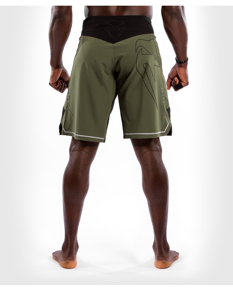 Bojová šortka Venum Light 4.0 - Khaki/stříbrná