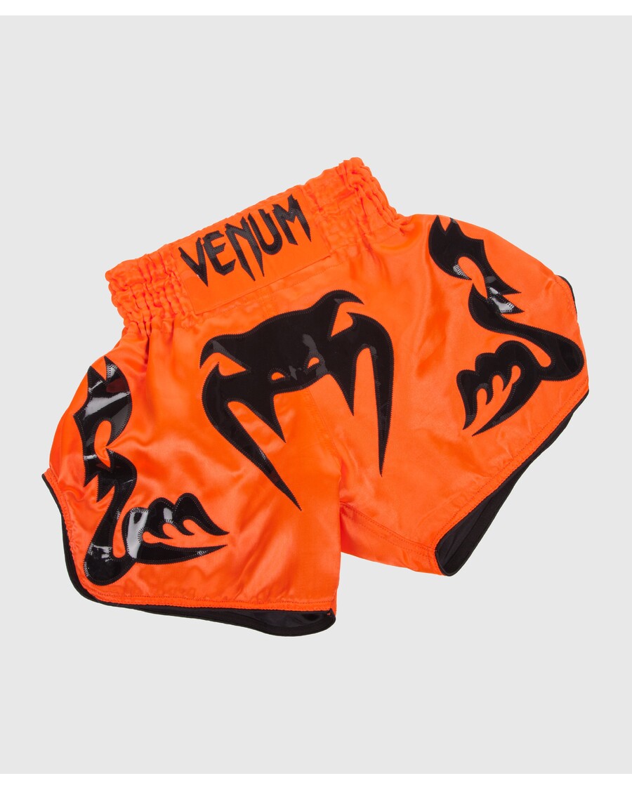 Venum Bangkok Inferno Muay-Thai-Shorts – Neo-Orange/Schwarz