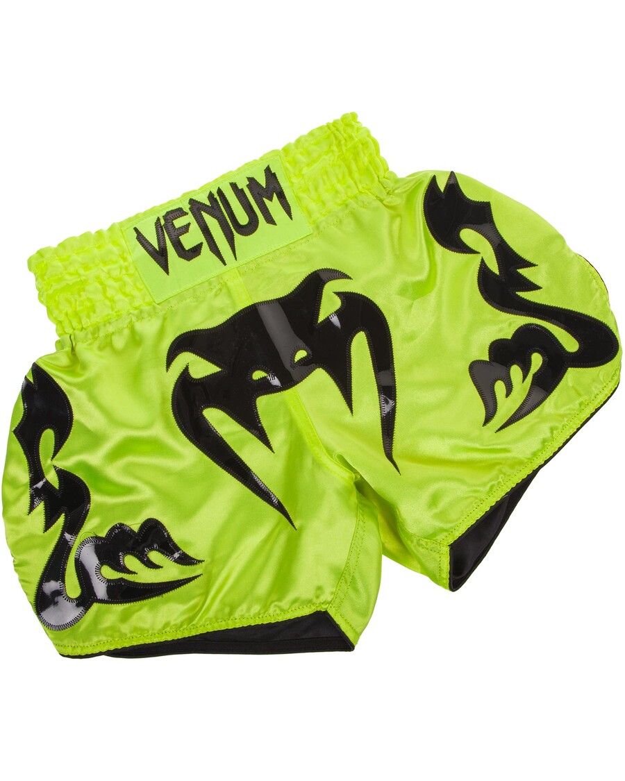 Venum Bangkok Inferno Muay-Thai-Shorts – Neo-gelb