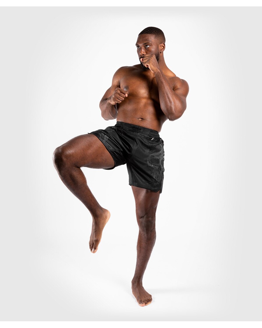 ヴェナム スカル ファイトショーツ - ブラック/ブラック